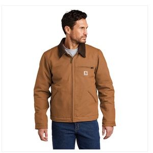 Carhartt Mens Relaxed Fit Tan Duck Jacket